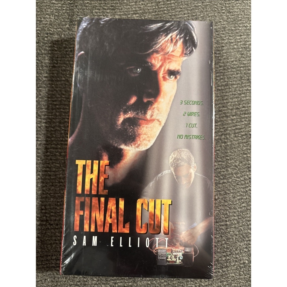 The Final Cut Demo Promo Screener  (VHS, 1996) Sam Elliott NEW SEALED